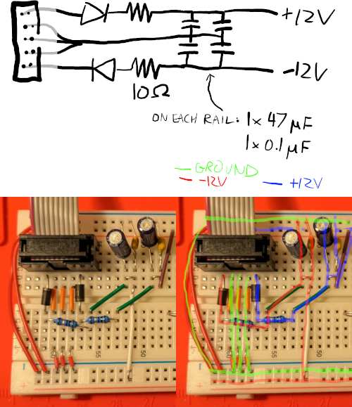 A Eurorack-powered Breadboard